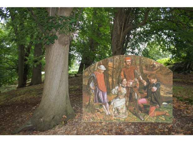 3 Pre-Raphaelites at Knole.003