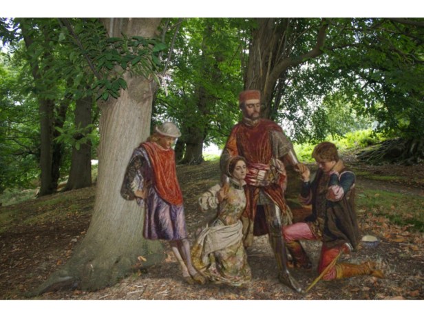 4 Pre-Raphaelites at Knole.004