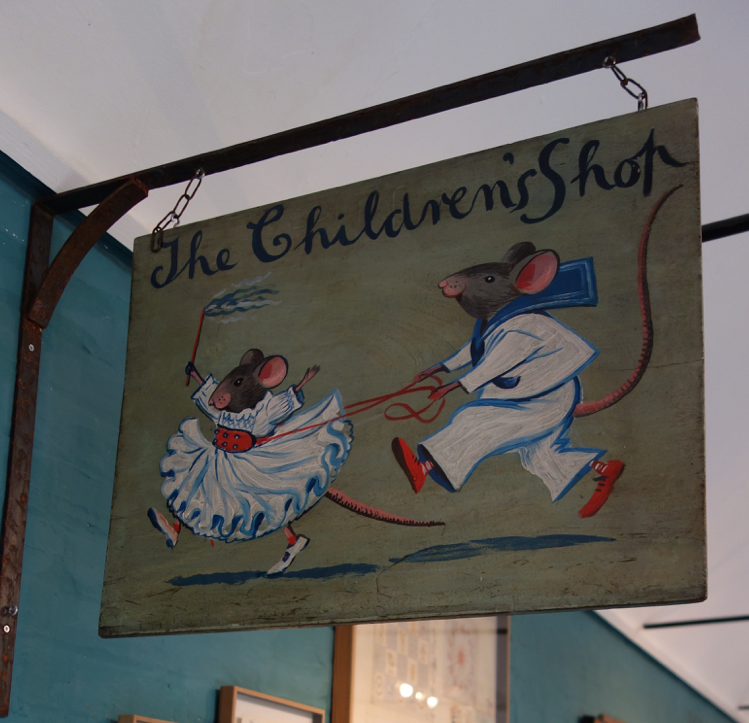 ED Children shop sign