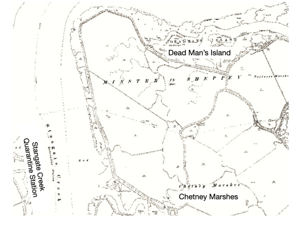 Standgate Creek Map