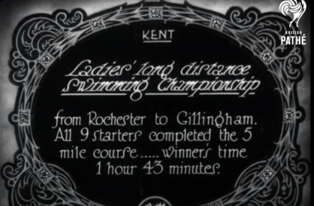 1928 Swimming Contest