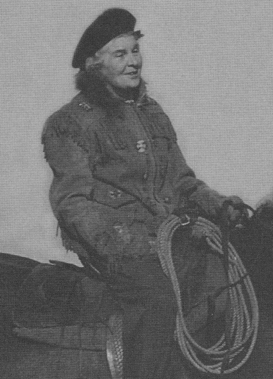 Monica Storrs older on horseback (1)