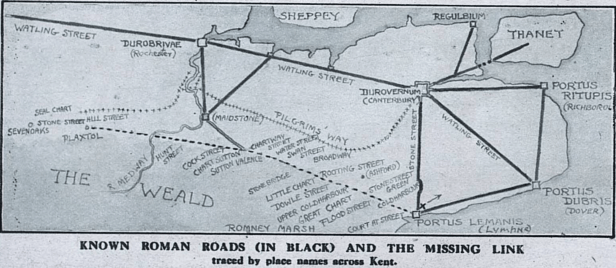 Roman Routes The Graphic 3 Sept 1921 Donald Maxwell