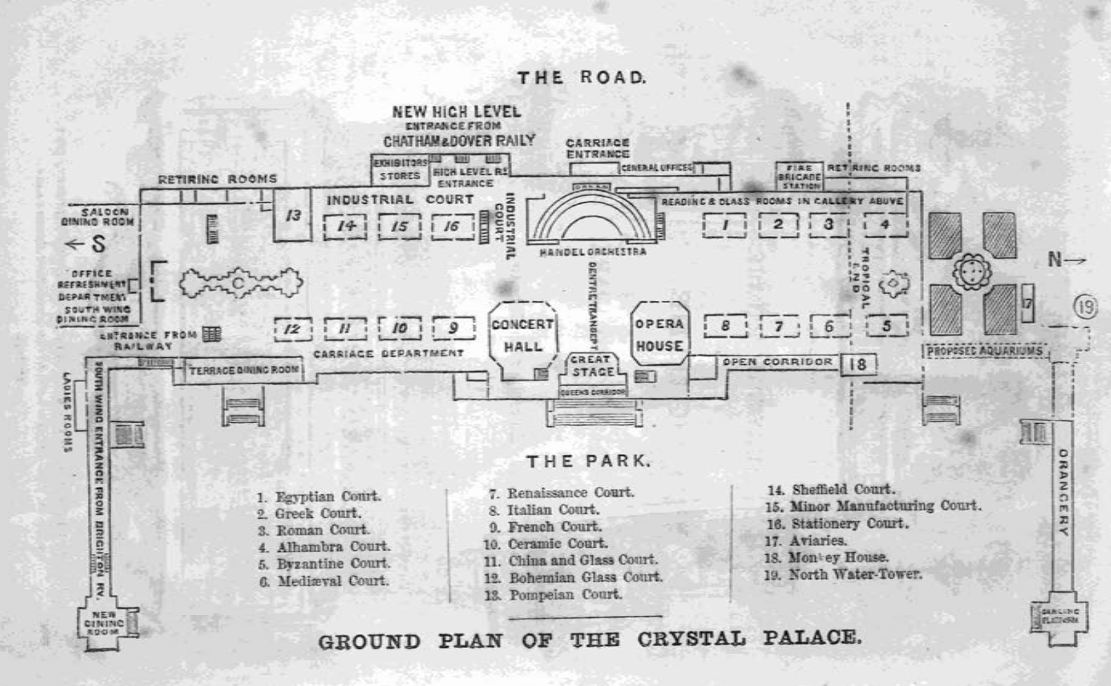 Crystal Palace Plan